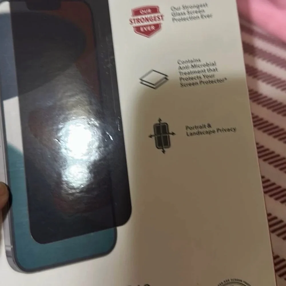 Ultimate Privacy Screen Protector for Smartphones - Black